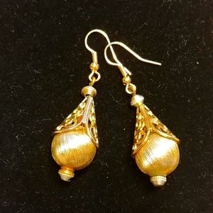 Goldtone earrings